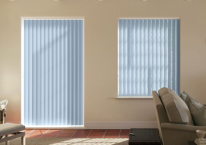 Trinity (Blackout), French Blue - Vertical Blind - Image 3